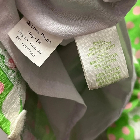 Lilly Pulitzer Originals Girl’s Not So Crabby Shift Dress - Picture 8 of 9